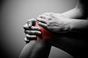 knee pain, massage work for bursitis