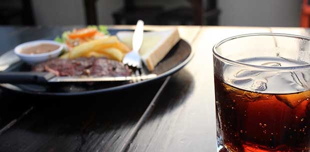 Why you should never have a soft drink with your main meal