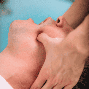 Relaxing Neck and Shoulder Massage In Fertility Massage Session