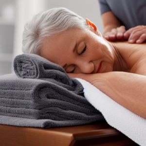 woman at a spa getting a relaxation swedish massage