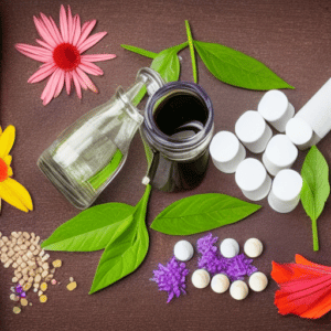 alternative medicines and tinctures