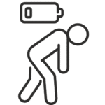 drained from chronic fatigue person suffering from chronic fatigue syndrome