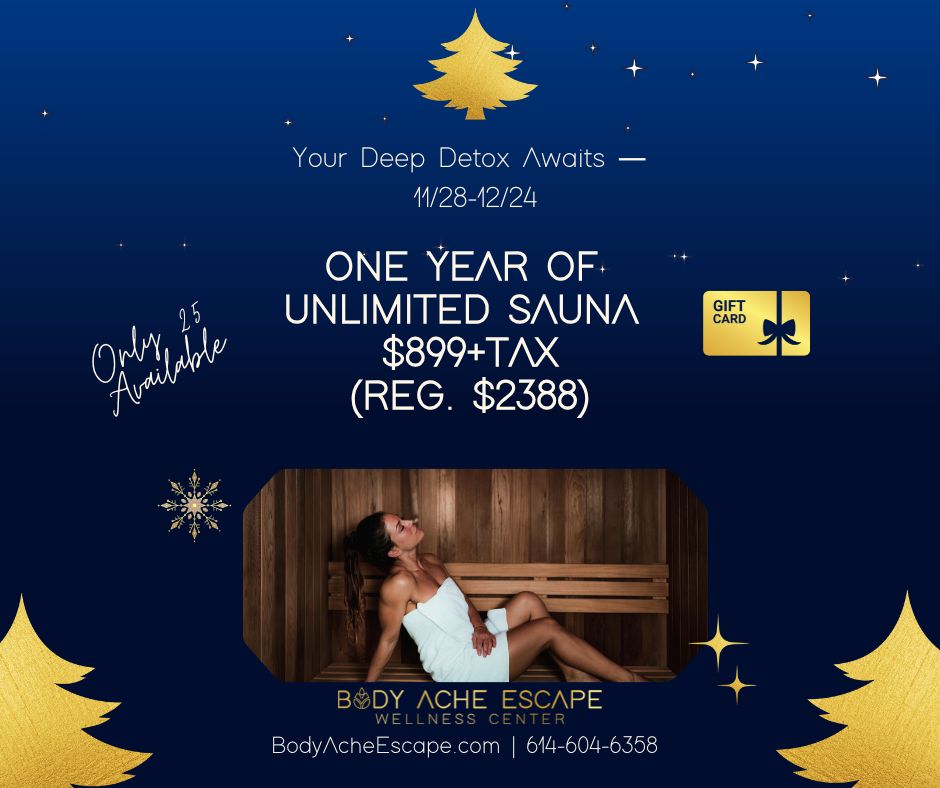 one year unlimited sauna special