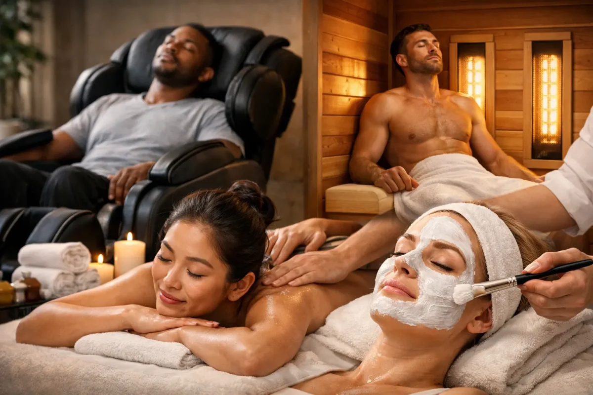 massage, facials, infrared sauna in Pickerington