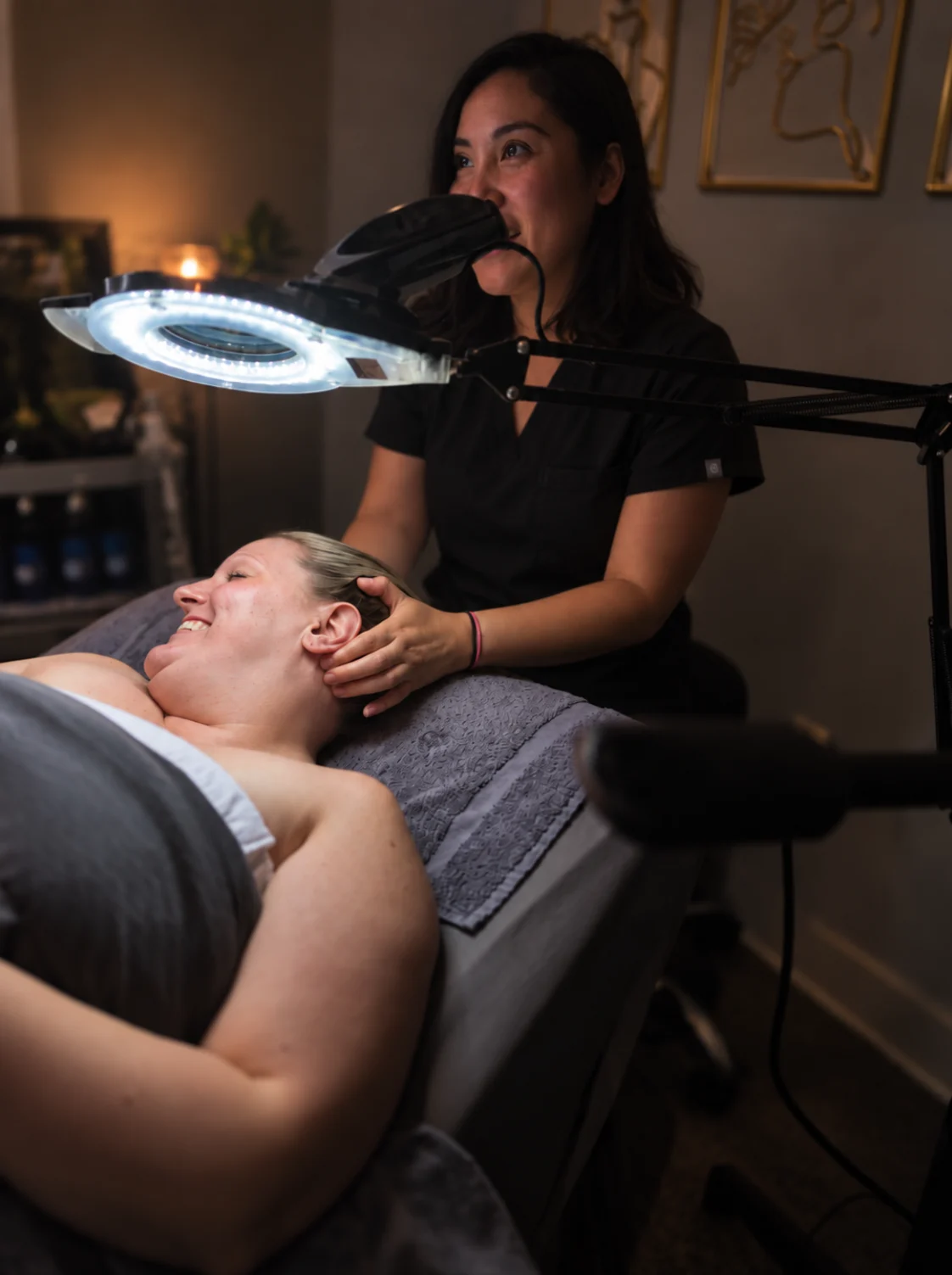 Facial treatment at Body Ache Escape